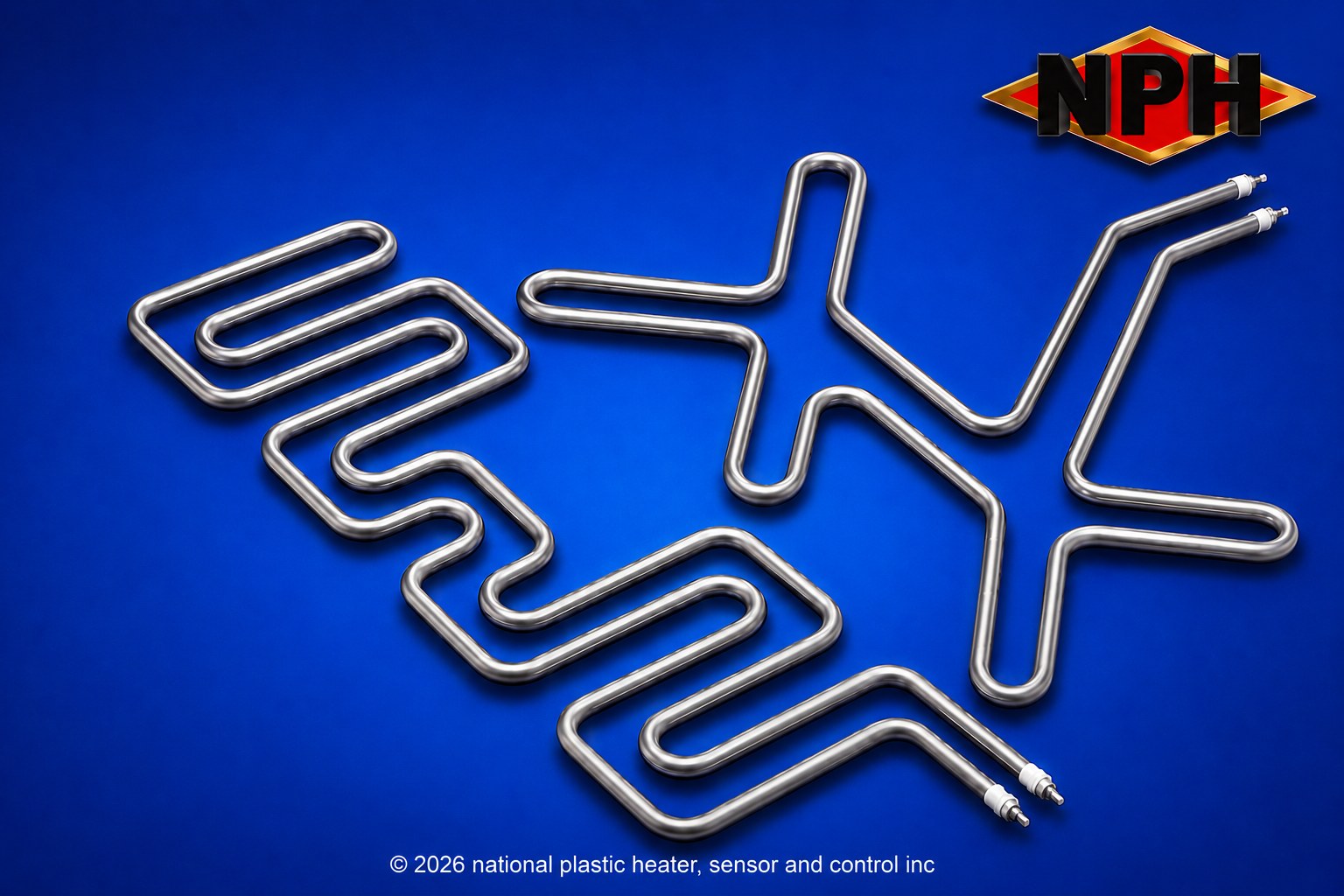 Custom Formed Mold Manifold Tubular Heaters